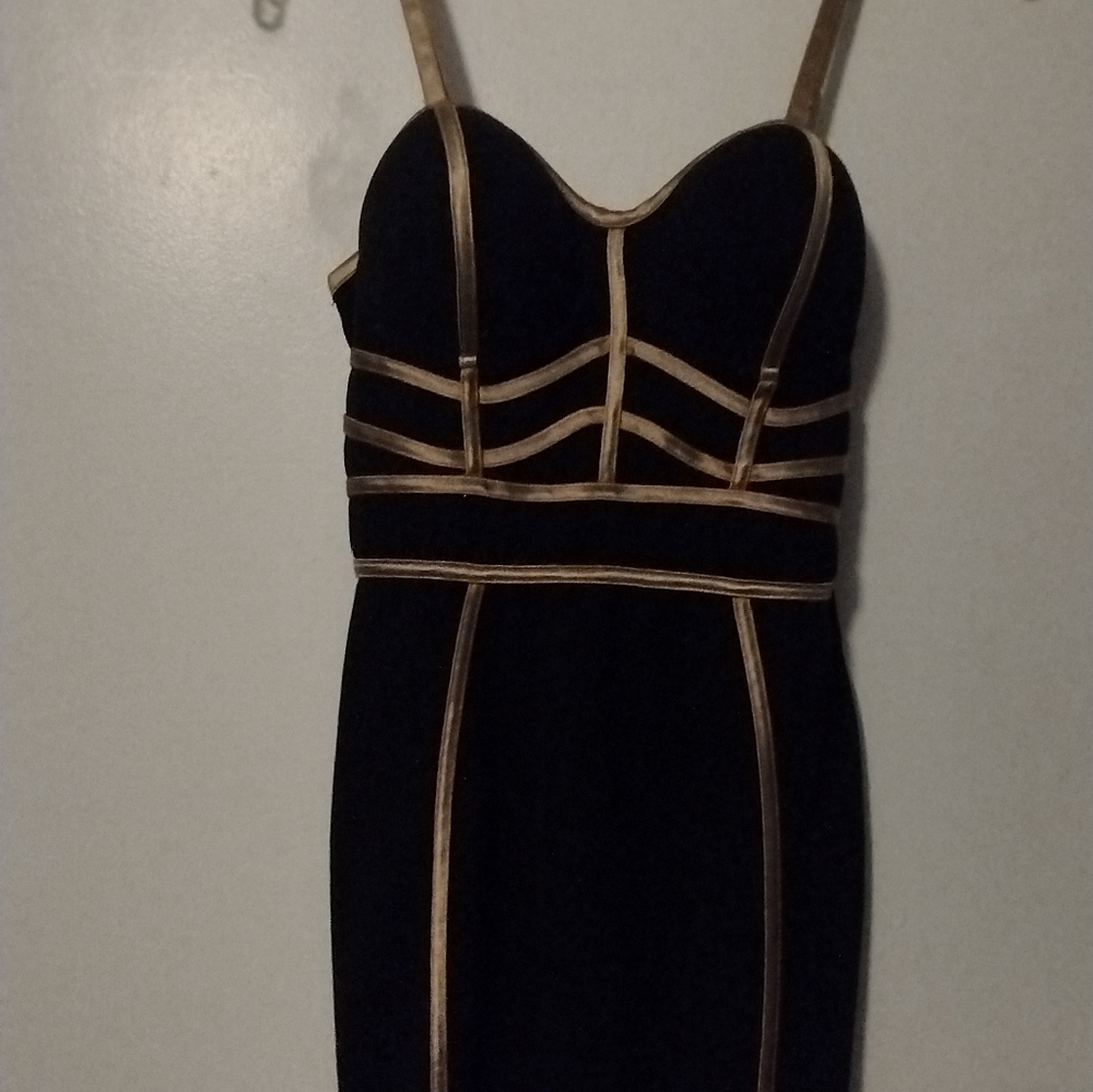 Black & Gold dress